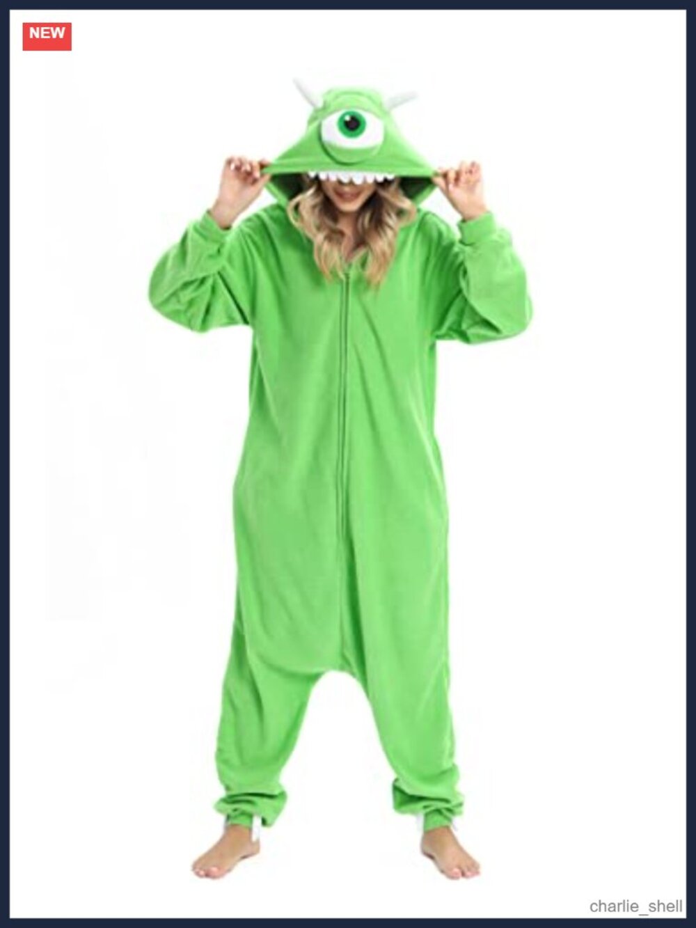 BGOKTA Adult Animal Onesie Pajama Costume Fleece Hooded Halloween Cosplay
